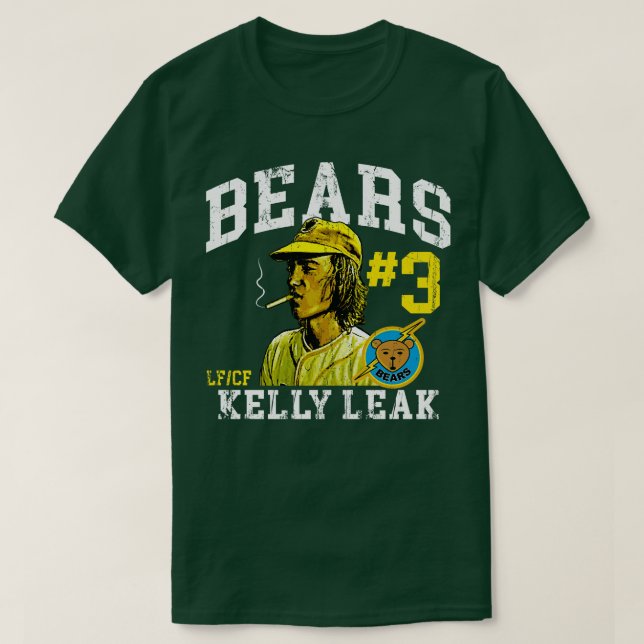 T-shirt Bad News Bears Baseball Kelly Leak (Design devant)