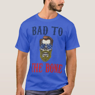 T-shirt Bad To The Bone Skeleton Premium T-shirt404