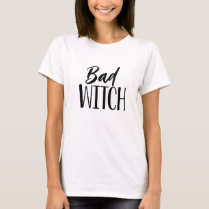 T-shirt Bad Witch Halloween Vibes de cuisine