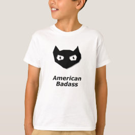 T-shirt Badass américain Cat Boo