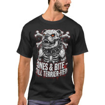 Badass Skeleton Bulldog Gothic