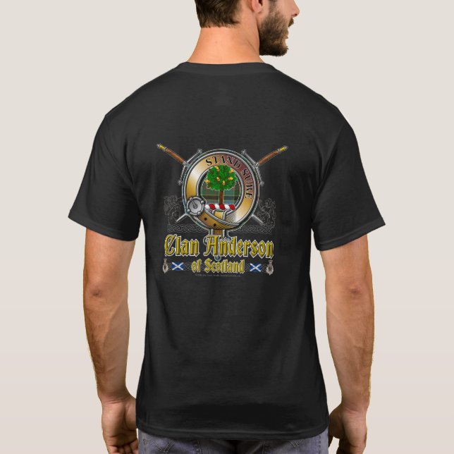 T-shirt Badge Anderson Crest (Dos)