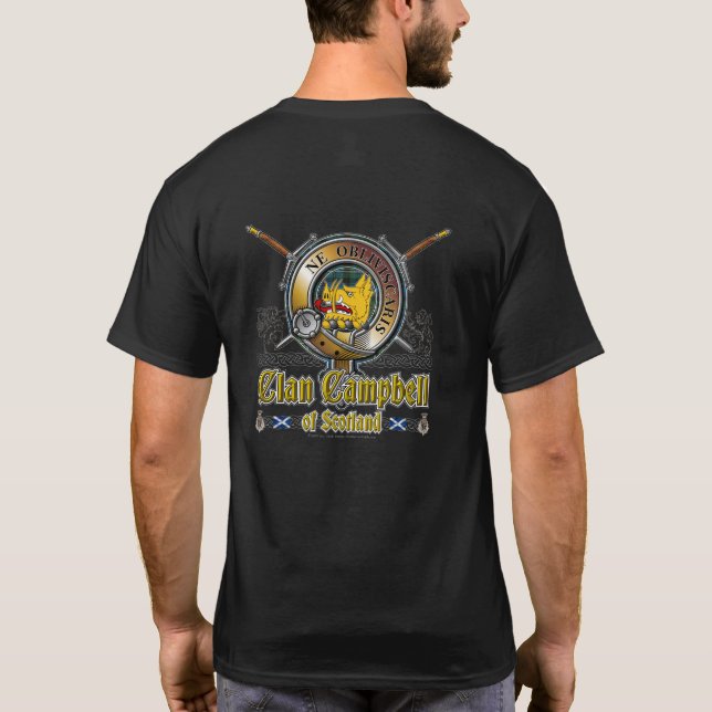 T-shirt Badge Campbell Crest (Dos)
