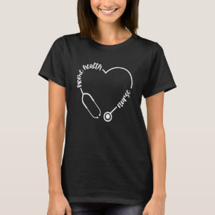 T-shirt Badge de bobine de soins infirmiers à domicile Inf
