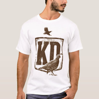 T-shirt Badge de chasseur d'aigle KD Quail