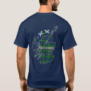 T-shirt Badge de clan Abercrombie et carte de tarte
