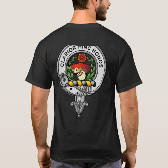 T-shirt Badge de clan de Buchanan (Dos)