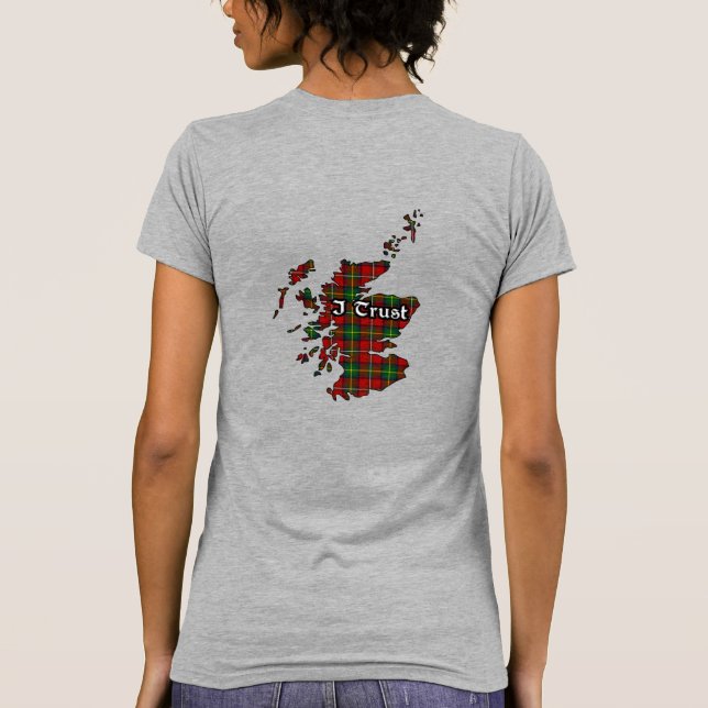 T-shirt Badge de clan de garçon et tatan femmes (Dos)
