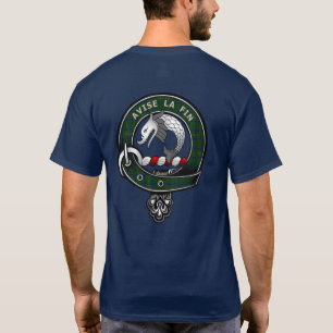 T-shirt Badge de clan Kennedy Tartan