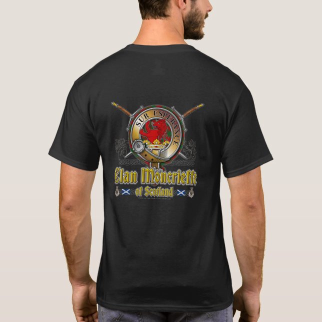 T-shirt Badge de clan Moncrieffe (Dos)