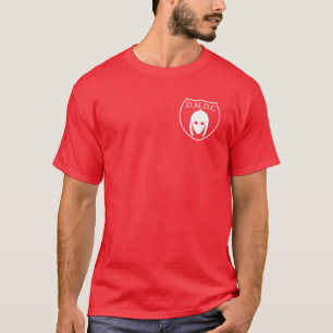 T-shirt Badge de détecteurs DMDC blanc