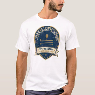T-shirt Badge de la Société Kitchen Line Pickleball – Humo