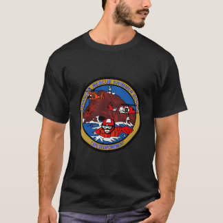 T-shirt Badge de l'école de nage Secourue avancée de la Ga