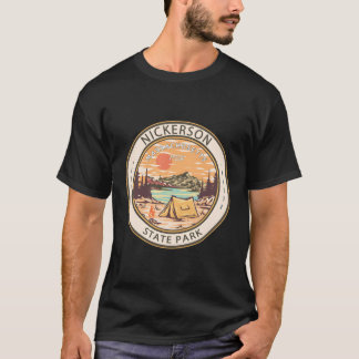 T-shirt Badge du parc national Nickerson Massachusetts
