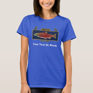 T-shirt Badge du pêcheur de combat de l'Alaska