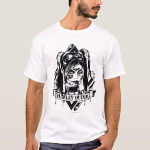 T-shirt Badge Harley Quinn