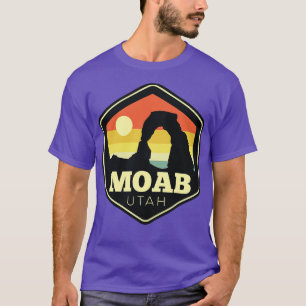 T-shirt Badge Moab Arches Hexagon Outrages