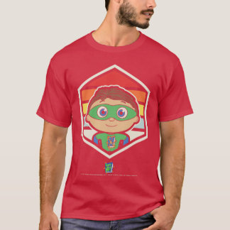 T-shirt Badge rétro Super Pourquoi Whyatt