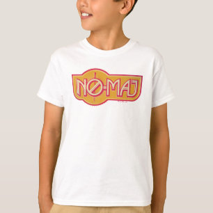 T-shirt Badge rouge et jaune NO-MAJ™
