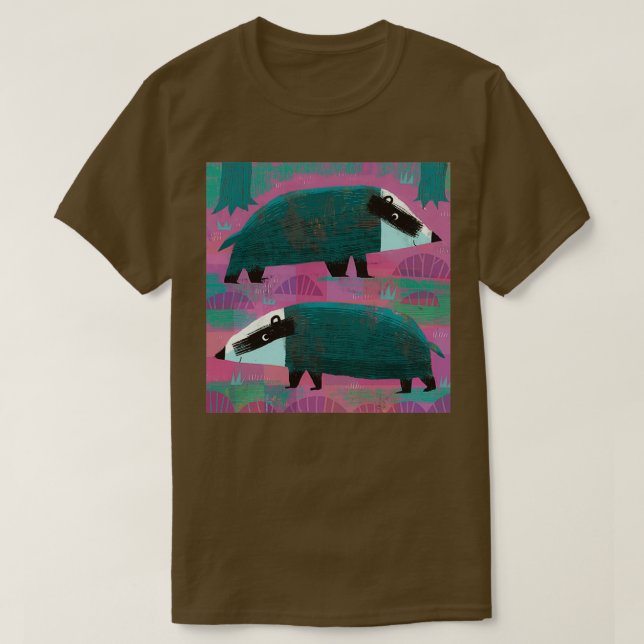 T-shirt Badger (Design devant)