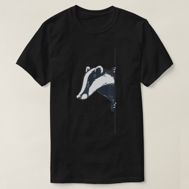 T-shirt Badger  Cute Badger  (Design devant)
