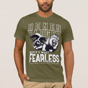 T-shirt Badger de miel sans peur