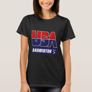 T-shirt Badminton 2021 États-Unis