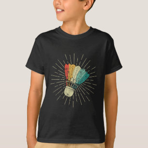 T-shirt Badminton Athlète Coloré Hommes Femmes Enfants Vol