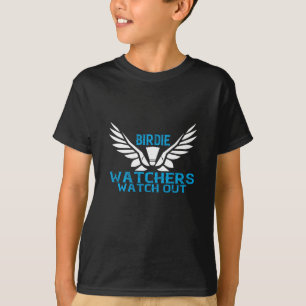 T-shirt Badminton - Birdie Watchers