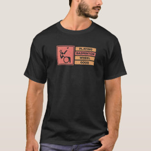 T-shirt Badminton Lecteur Handicap Badminton Badminton