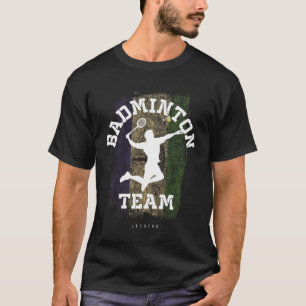 T-shirt Badminton Lesotho Net Games Player Badminton