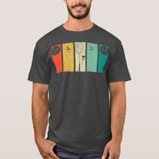 T-shirt Badminton Love Happy Team Player Coach Funny T