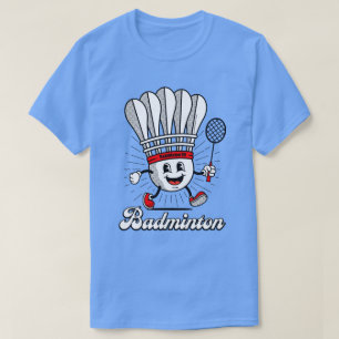 T-shirt Badminton Mascot Classic
