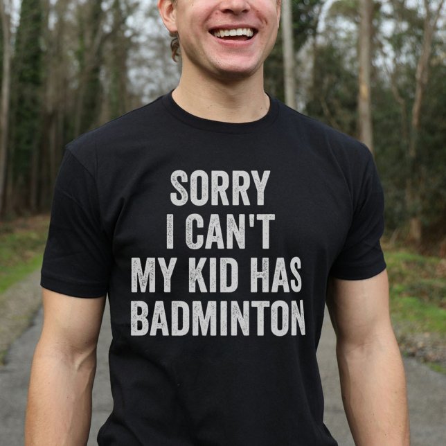 T-shirt Badminton Parent Badminton Maman Papa Funny (Créateur téléchargé)