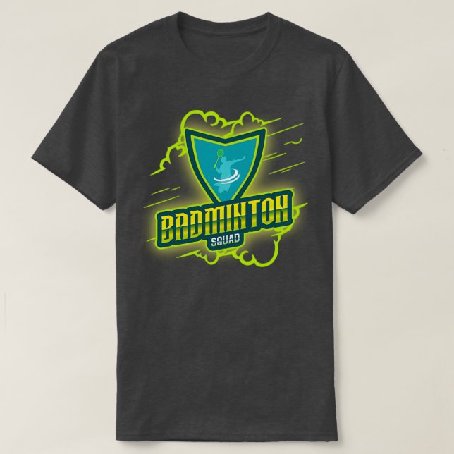 T-shirt Badminton s Badminton Squad T (Design devant)
