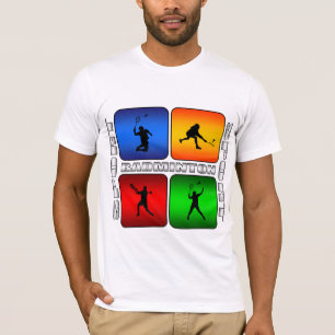 T-shirt Badminton spectaculaire
