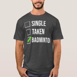 T-shirt Badminton unique