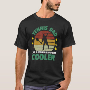 T-shirt Badmintons Amusants Père Les Amateurs Distorrés Di