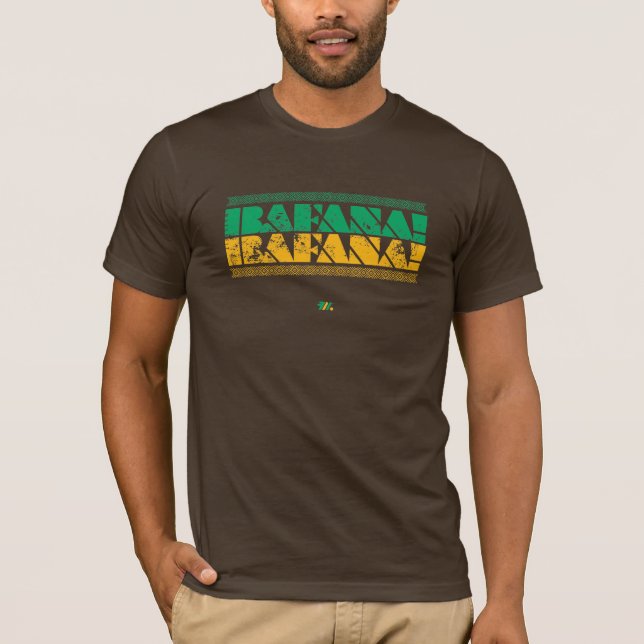 T-shirt Bafana Bafana - chemise Brown (Devant)