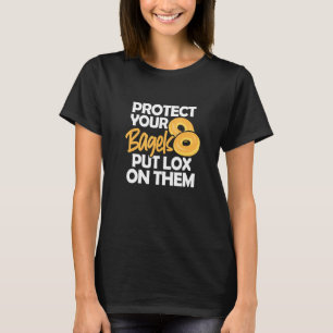 T-shirt Bagel Protégez Vos Bagages Placez Le Lox Sur Eux