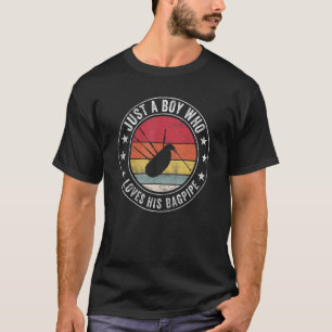 T-shirt Bagpipe Music Player Vêtements pour hommes