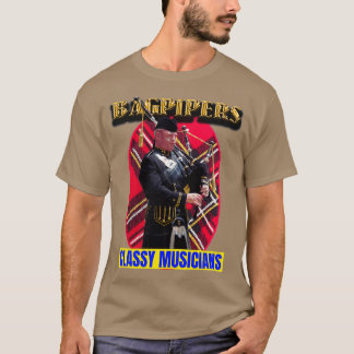 T-shirt Bagpipers Classy Musiciens 15