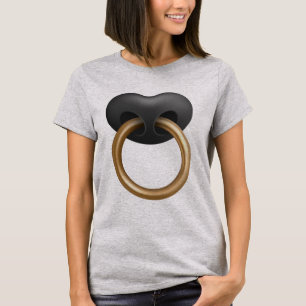 T-shirt Bague à nez or Bull