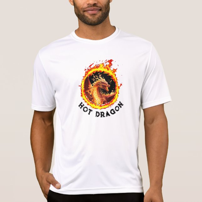 T-shirt *~* Bague de feu AP88 Sizzling Hot Dragon (Devant)