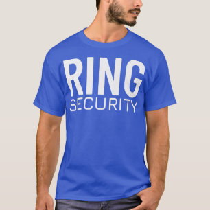 T-shirt Bague de sécurité junior pour mariage enfants Tag