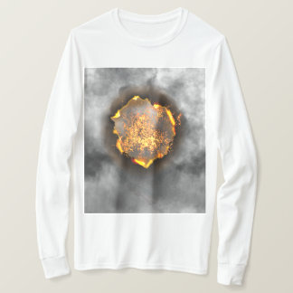 T-shirt Bague d'incendie brûlée