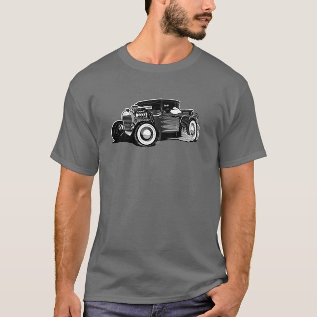 T-shirt Baguette chauffante de dessin (Devant)