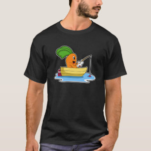 T-shirt Baguette de pêche à la carotte