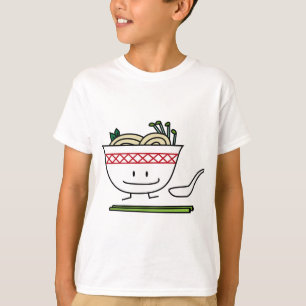 T-shirt Baguettes de cuillère de soupe du Vietnam de bol
