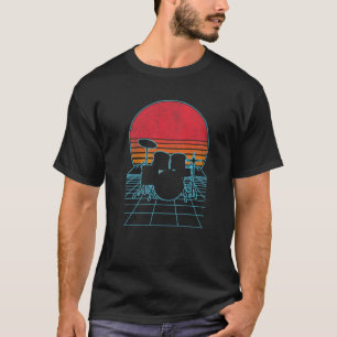 T-shirt Baguettes de tambour amusantes à tambour à tambour